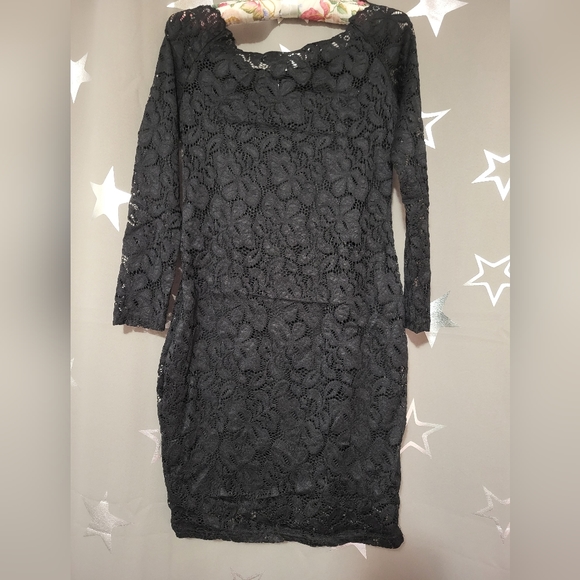 Black off Shoulder long Sleeves - Picture 3 of 4